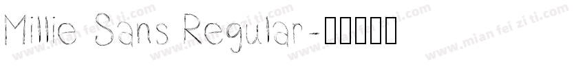 Millie Sans Regular字体转换